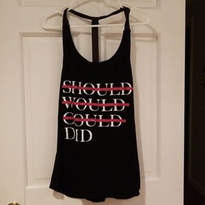 LadyBoss swag exclusive- medium black tank